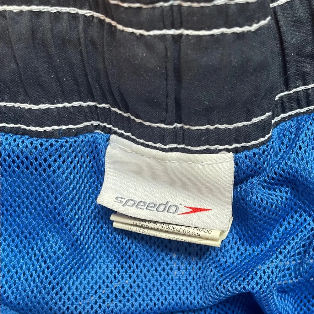 Speedo Men's Blue Swim Trunks - Picture 9 of 10